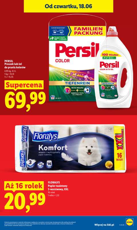 Lidl - gazetka promocyjna Oferta od czwartku od czwartku 18.06 do soboty 20.06 - strona 21
