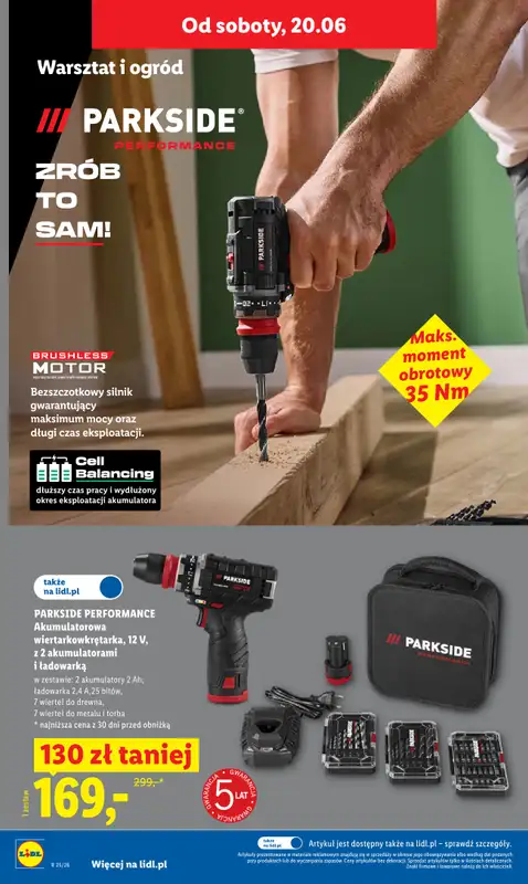 Lidl - gazetka promocyjna Oferta od czwartku od czwartku 18.06 do soboty 20.06 - strona 36