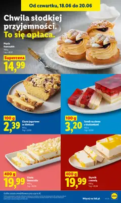 Lidl - gazetka promocyjna Oferta od czwartku od czwartku 18.06 do soboty 20.06 - strona 79