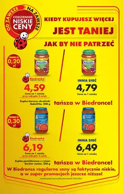 Biedronka - gazetka promocyjna Kupujesz więcej, jest taniej od środy 17.06 do soboty 20.06 - strona 3