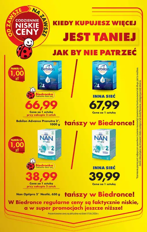 Biedronka - gazetka promocyjna Kupujesz więcej, jest taniej   - strona 2