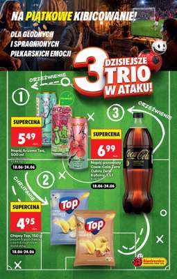 Biedronka - gazetka promocyjna Piątkowe kibicowanie od piątku 19.06 do piątku 19.06