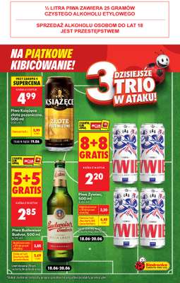 Biedronka - gazetka promocyjna Piątkowe kibicowanie od czwartku 18.06 do piątku 19.06 - strona 2