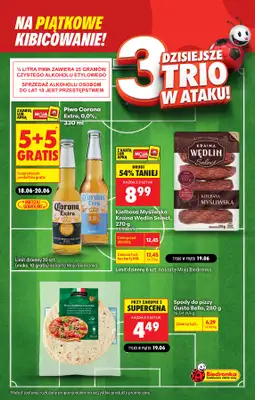 Biedronka - gazetka promocyjna Piątkowe kibicowanie od czwartku 18.06 do piątku 19.06 - strona 3
