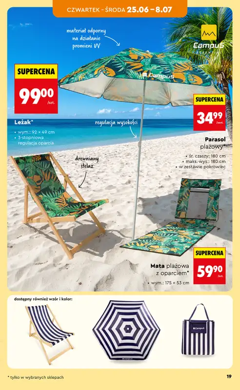 Biedronka - gazetka promocyjna Hity i inspiracje, od 20.06 od soboty 20.06 do środy 08.07 - strona 21