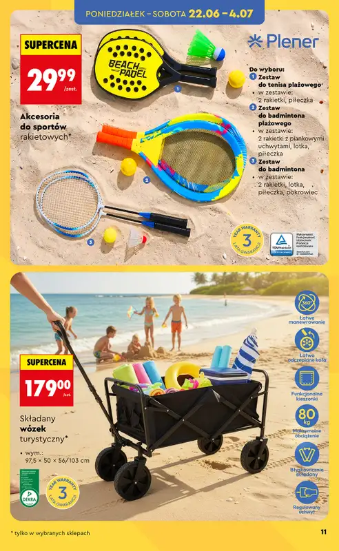 Biedronka - gazetka promocyjna Hity i inspiracje, od 20.06 od soboty 20.06 do środy 08.07 - strona 13