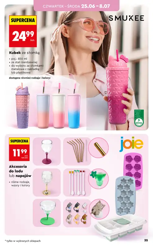 Biedronka - gazetka promocyjna Hity i inspiracje, od 20.06 od soboty 20.06 do środy 08.07 - strona 37