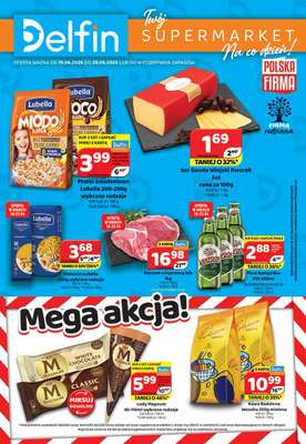 Delfin - gazetka promocyjna Gazetka od piątku 19.06 do niedzieli 28.06