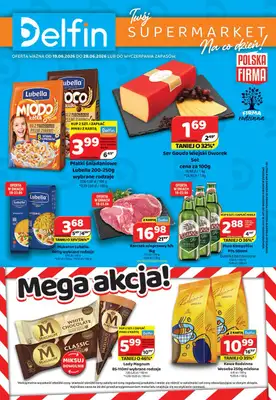 Delfin - gazetka promocyjna Gazetka od piątku 19.06 do niedzieli 28.06