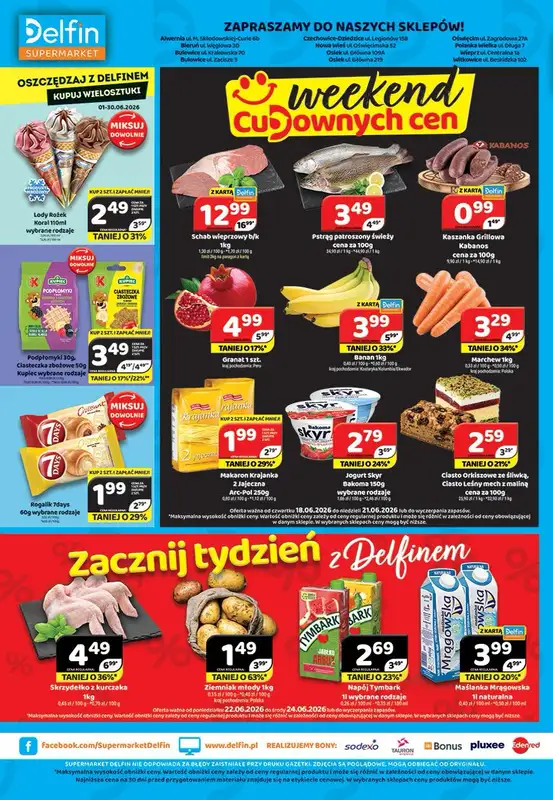 Delfin - gazetka promocyjna Gazetka od piątku 19.06 do niedzieli 28.06 - strona 8