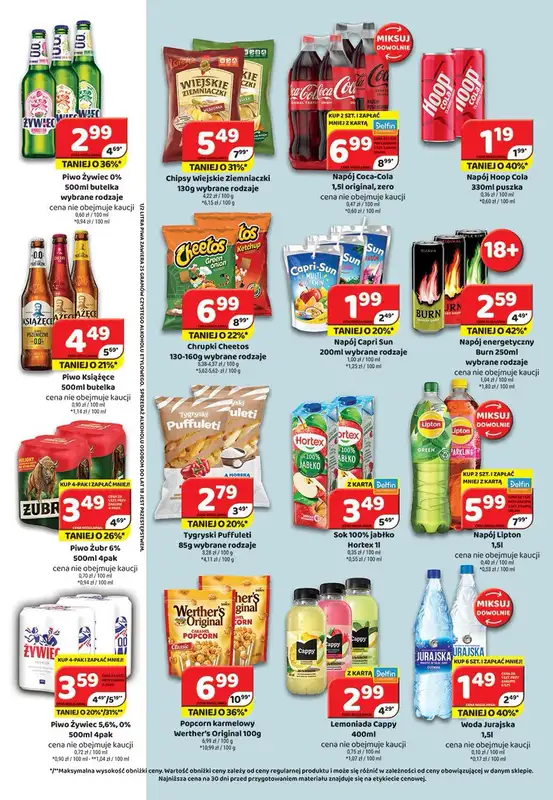 Delfin - gazetka promocyjna Gazetka od piątku 19.06 do niedzieli 28.06 - strona 6