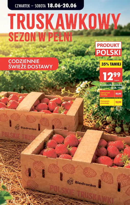 Biedronka - gazetka promocyjna Od czwartku od czwartku 18.06 do środy 24.06 - strona 38