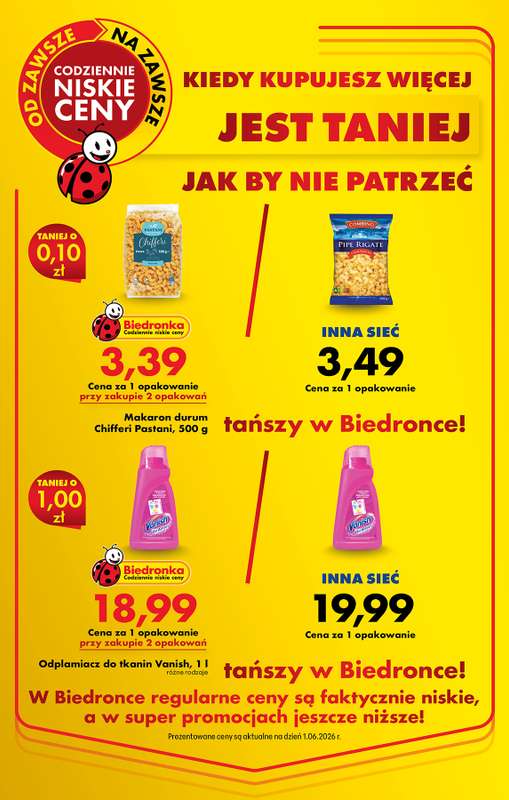 Biedronka - gazetka promocyjna Od czwartku, Z ladą tradycyjną od czwartku 18.06 do środy 24.06 - strona 6