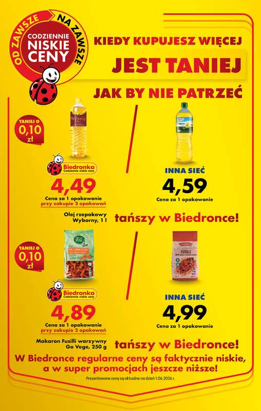 Biedronka - gazetka promocyjna Od czwartku, Z ladą tradycyjną od czwartku 18.06 do środy 24.06 - strona 5