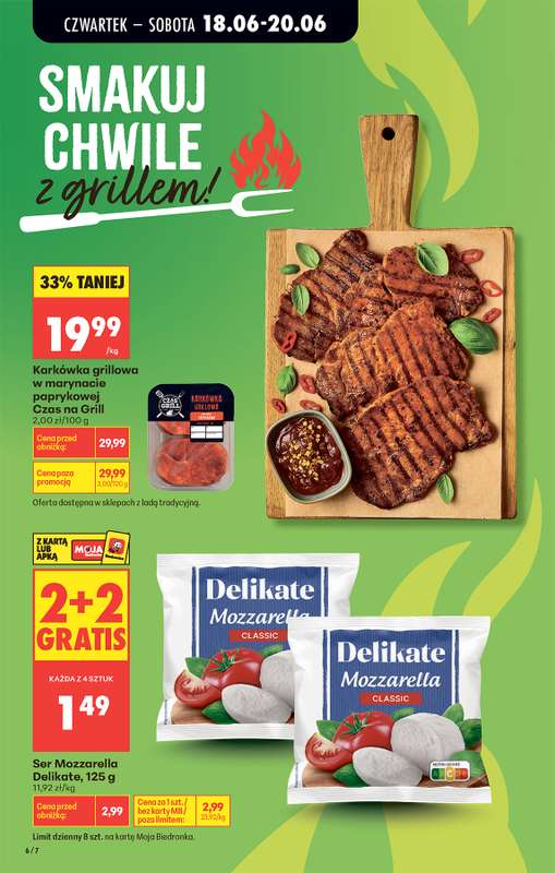 Biedronka - gazetka promocyjna Od czwartku, Z ladą tradycyjną od czwartku 18.06 do środy 24.06 - strona 16