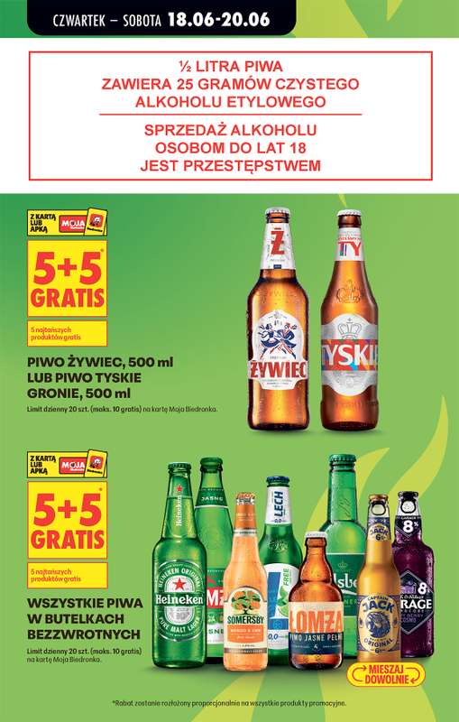 Biedronka - gazetka promocyjna Od czwartku, Z ladą tradycyjną od czwartku 18.06 do środy 24.06 - strona 20