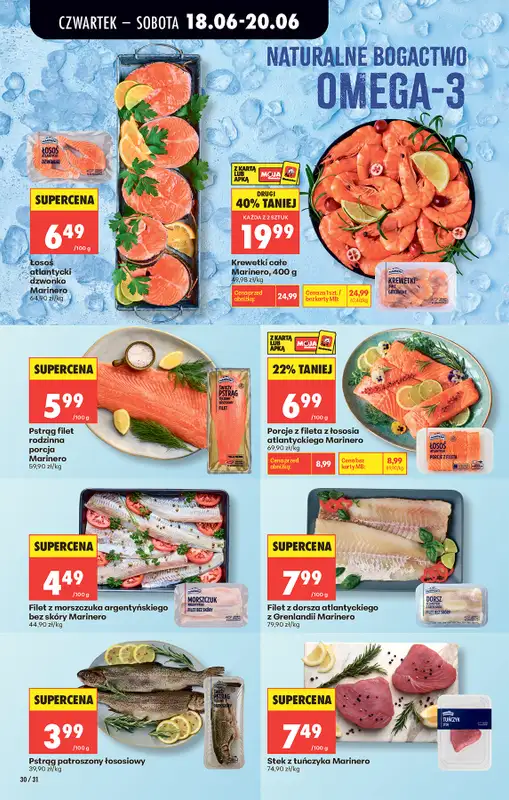 Biedronka - gazetka promocyjna Od czwartku, Z ladą tradycyjną od czwartku 18.06 do środy 24.06 - strona 44