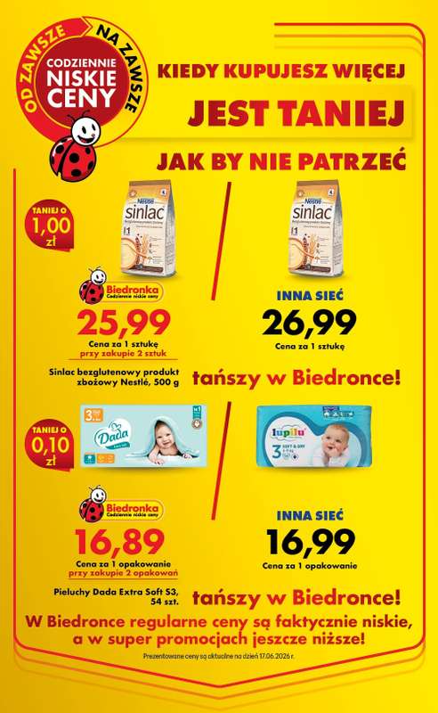 Biedronka - gazetka promocyjna Od czwartku, Z ladą tradycyjną od czwartku 18.06 do środy 24.06 - strona 3
