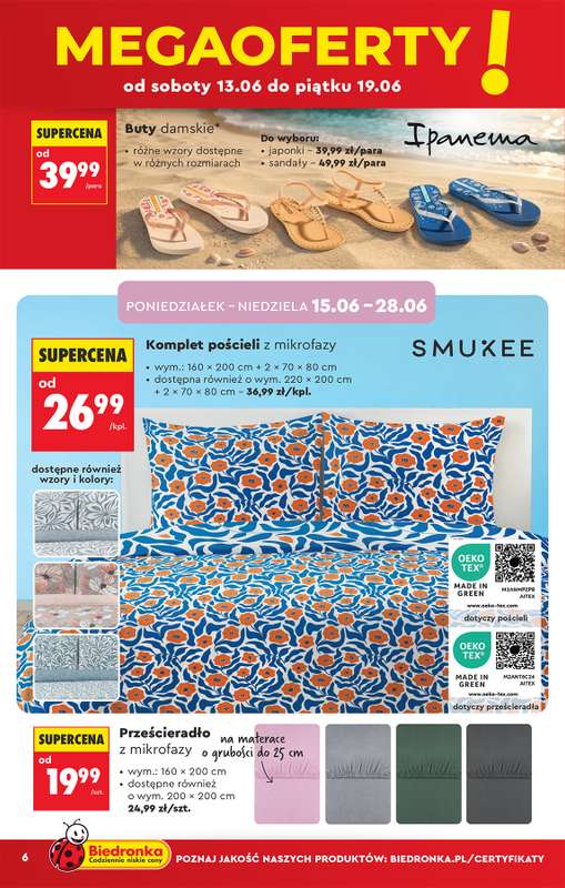 Biedronka - gazetka promocyjna Hity i inspiracje, od 13.06 od soboty 13.06 do środy 01.07 - strona 8