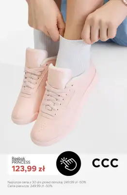 CCC - gazetka promocyjna PROMOCJE do -50% na damskie obuwie marki REEBOK od niedzieli 21.06  - strona 2