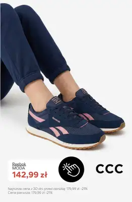 CCC - gazetka promocyjna PROMOCJE do -50% na damskie obuwie marki REEBOK od niedzieli 21.06  - strona 3