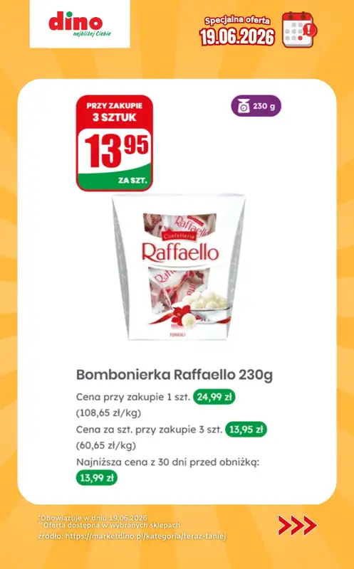 Dino - gazetka promocyjna Specjalna oferta na 19.06.2026 - promocje spoza gazetki od piątku 19.06 do piątku 19.06 - strona 4