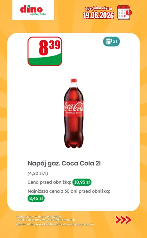 Dino - gazetka promocyjna Specjalna oferta na 19.06.2026 - promocje spoza gazetki od piątku 19.06 do piątku 19.06 - strona 3