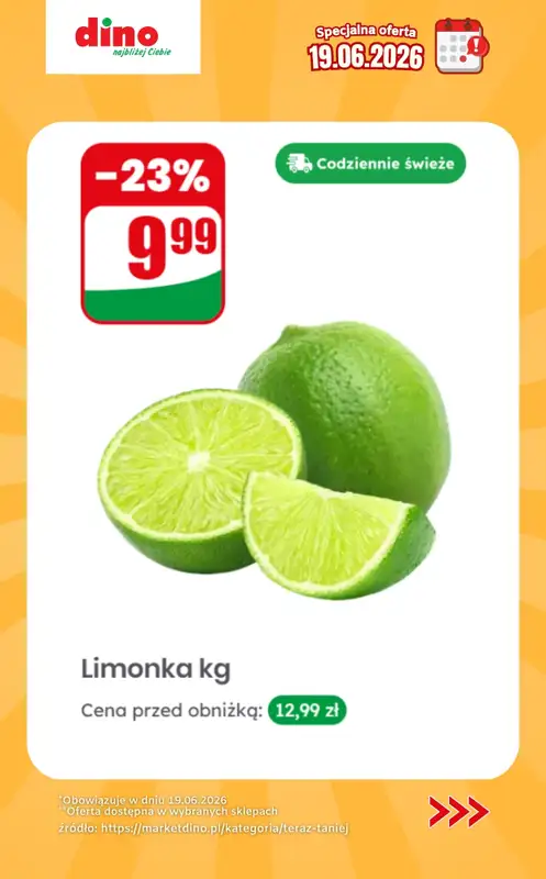 Dino - gazetka promocyjna Specjalna oferta na 19.06.2026 - promocje spoza gazetki od piątku 19.06 do piątku 19.06 - strona 7