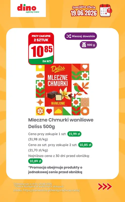 Dino - gazetka promocyjna Specjalna oferta na 19.06.2026 - promocje spoza gazetki od piątku 19.06 do piątku 19.06 - strona 8