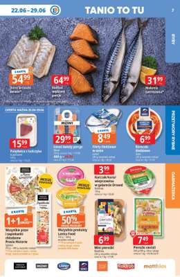 Leclerc - gazetka promocyjna Oferta E.Leclerc I Tanio to tu! od poniedziałku 22.06 do poniedziałku 29.06 - strona 7