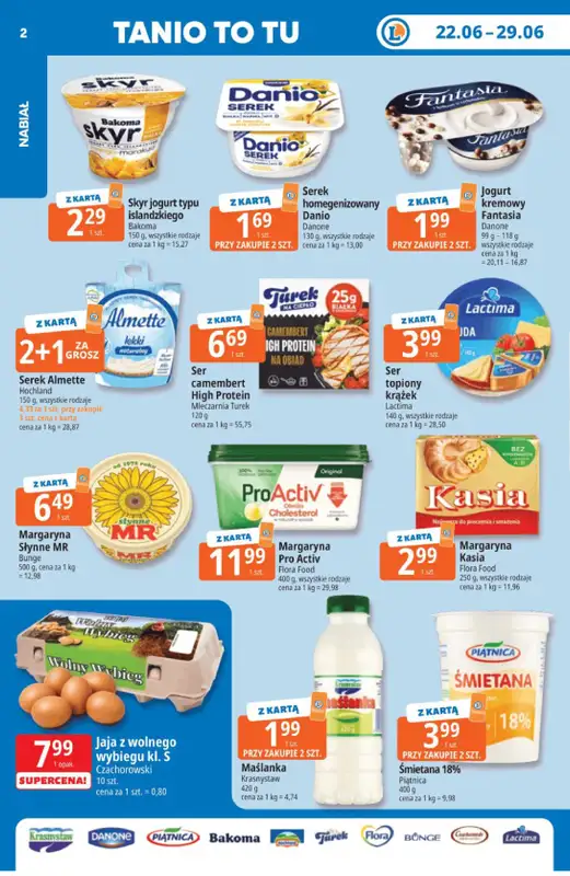 Leclerc - gazetka promocyjna Oferta E.Leclerc I Tanio to tu!   - strona 2