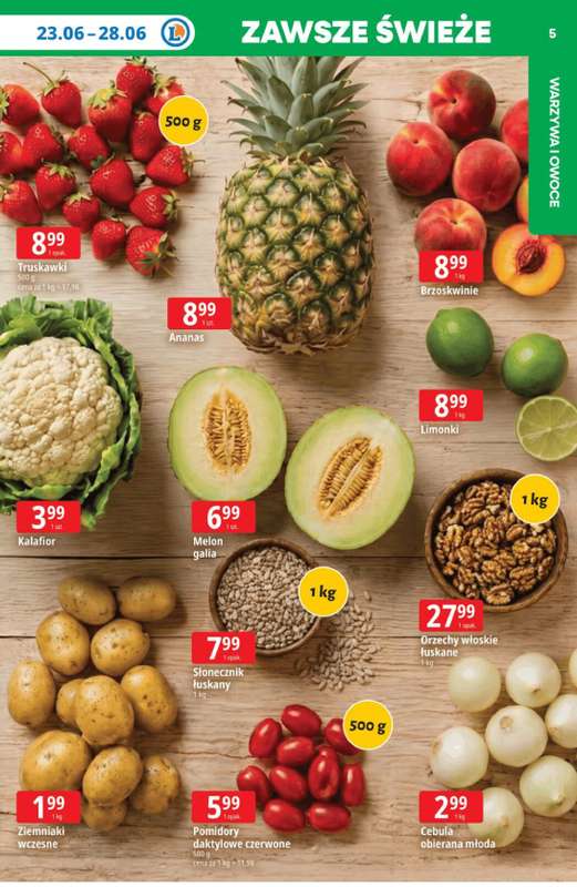 Leclerc - gazetka promocyjna Oferta E.Leclerc I Tanio to tu! od poniedziałku 22.06 do poniedziałku 29.06 - strona 5