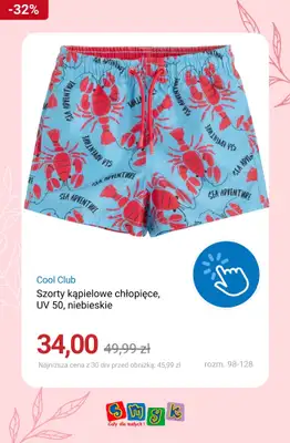 Smyk - gazetka promocyjna Stroje kąpielowe w supercenach! od piątku 19.06  - strona 6
