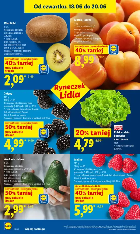 Lidl - gazetka promocyjna Oferta od czwartku od czwartku 18.06 do soboty 20.06 - strona 42