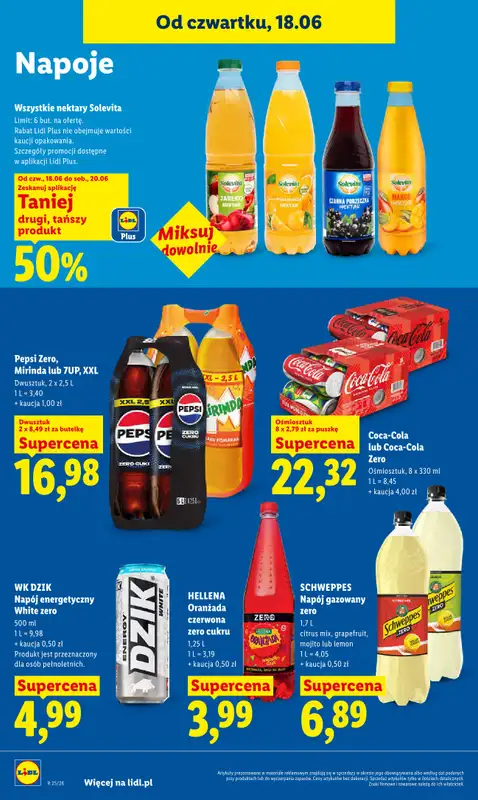 Lidl - gazetka promocyjna Oferta od czwartku od czwartku 18.06 do soboty 20.06 - strona 62