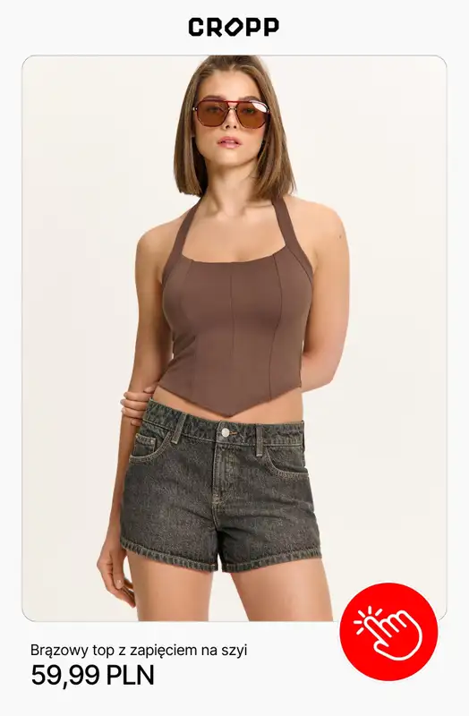 Cropp - gazetka promocyjna Topy damskie od 15,99 zł od piątku 19.06  - strona 3