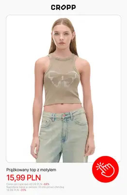 Cropp - gazetka promocyjna Topy damskie od 15,99 zł od piątku 19.06  - strona 4