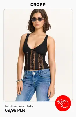 Cropp - gazetka promocyjna Topy damskie od 15,99 zł od piątku 19.06  - strona 11