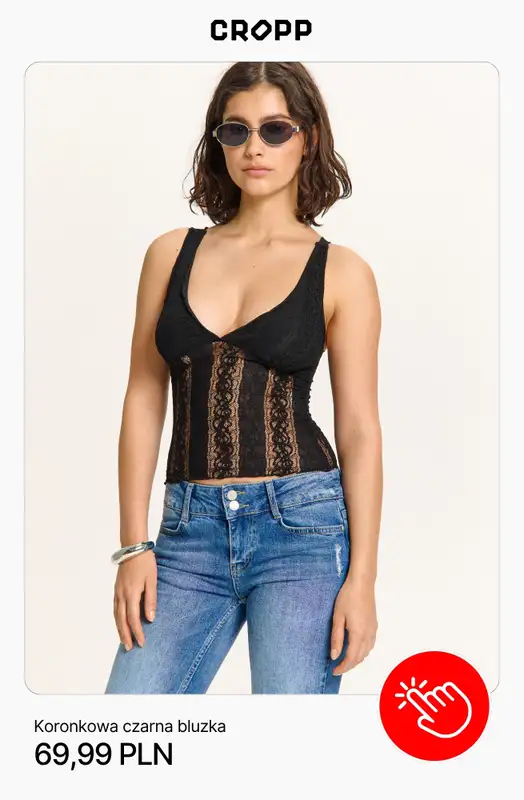 Cropp - gazetka promocyjna Topy damskie od 15,99 zł od piątku 19.06  - strona 11