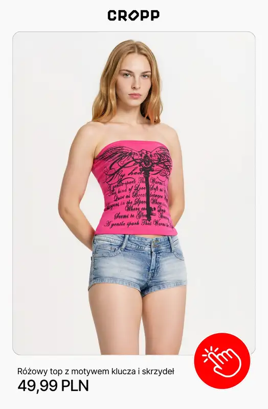 Cropp - gazetka promocyjna Topy damskie od 15,99 zł od piątku 19.06  - strona 10