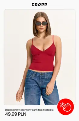 Cropp - gazetka promocyjna Topy damskie od 15,99 zł od piątku 19.06  - strona 5