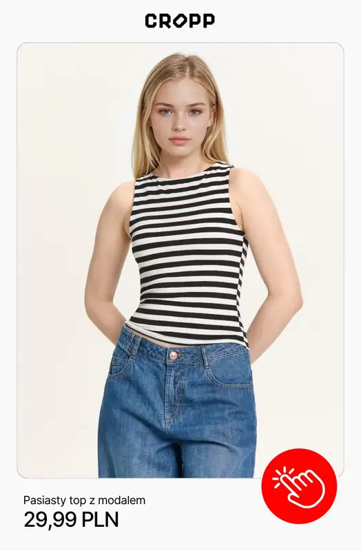 Cropp - gazetka promocyjna Topy damskie od 15,99 zł od piątku 19.06  - strona 2