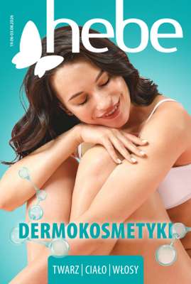 Hebe - gazetka promocyjna Katalog Dermokosmetyki od piątku 19.06 do poniedziałku 03.08