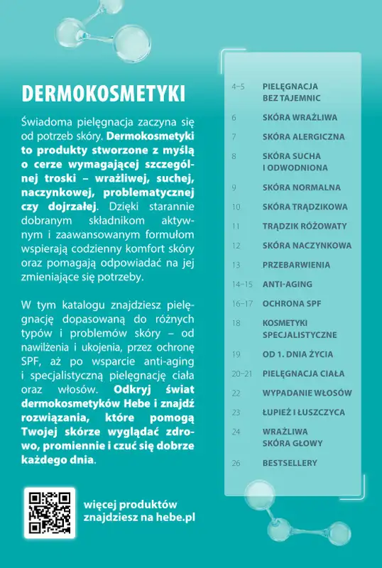 Hebe - gazetka promocyjna Katalog Dermokosmetyki od piątku 19.06 do poniedziałku 03.08 - strona 3