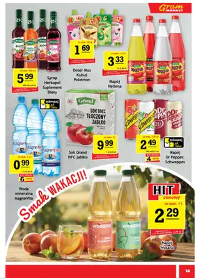 Gram Market - gazetka promocyjna Gazetka od środy 24.06 do wtorku 30.06 - strona 14
