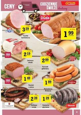 Gram Market - gazetka promocyjna Gazetka od środy 24.06 do wtorku 30.06 - strona 4