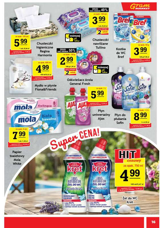 Gram Market - gazetka promocyjna Gazetka od środy 24.06 do wtorku 30.06 - strona 16