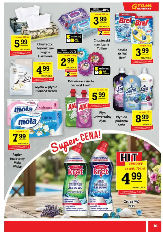 Gram Market - gazetka promocyjna Gazetka od środy 24.06 do wtorku 30.06 - strona 16