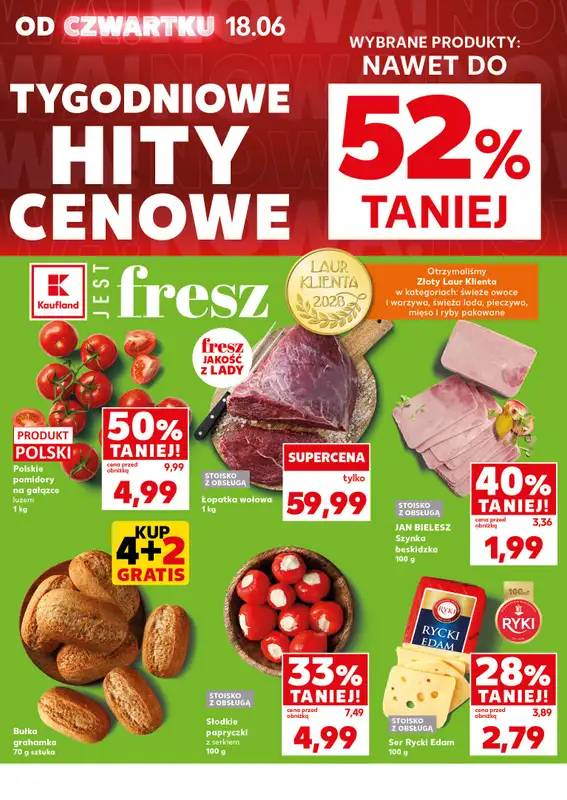 Kaufland - gazetka promocyjna Mocny Start od poniedziałku 22.06 do środy 24.06 - strona 6