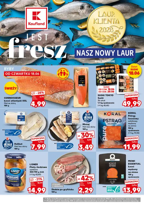 Kaufland - gazetka promocyjna Mocny Start od poniedziałku 22.06 do środy 24.06 - strona 18